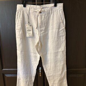 ZARA Linen/Cotton pants - Size US 31 - New with tags